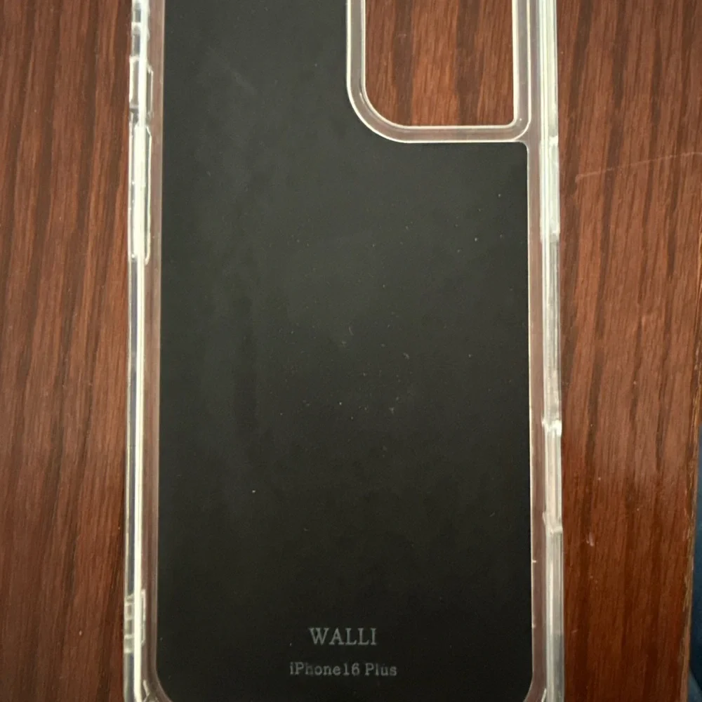 Walli iPhone 16 Plus  Western Print Phone Case with Card Pocket